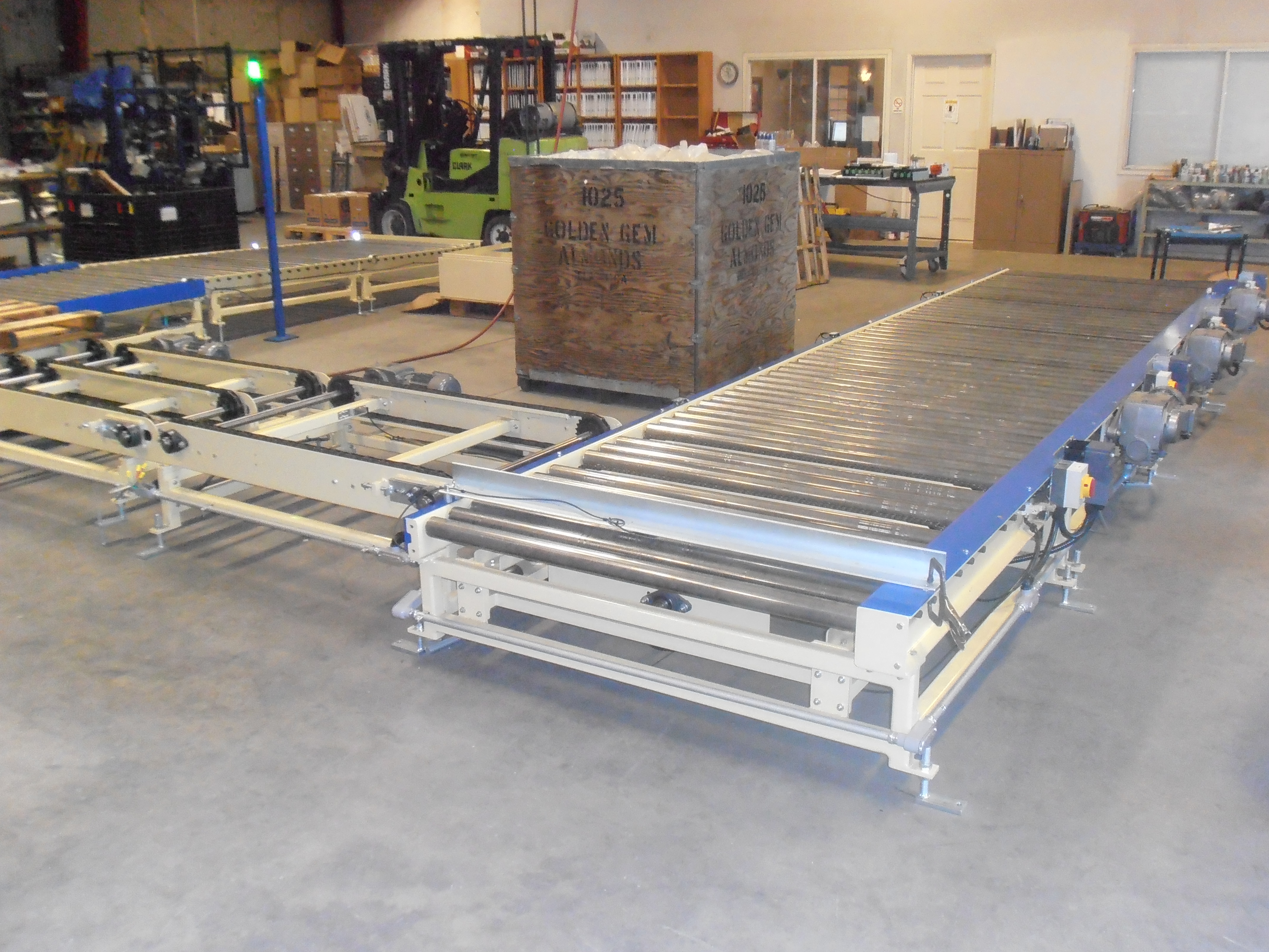Bin Indexing Conveyor Bin Indexer Conveyor