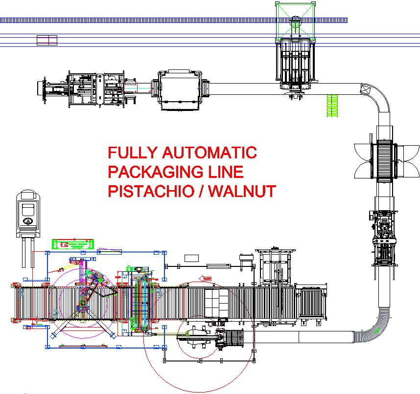 Nut Packaging Line Pistachio & Walnut Packaging Line